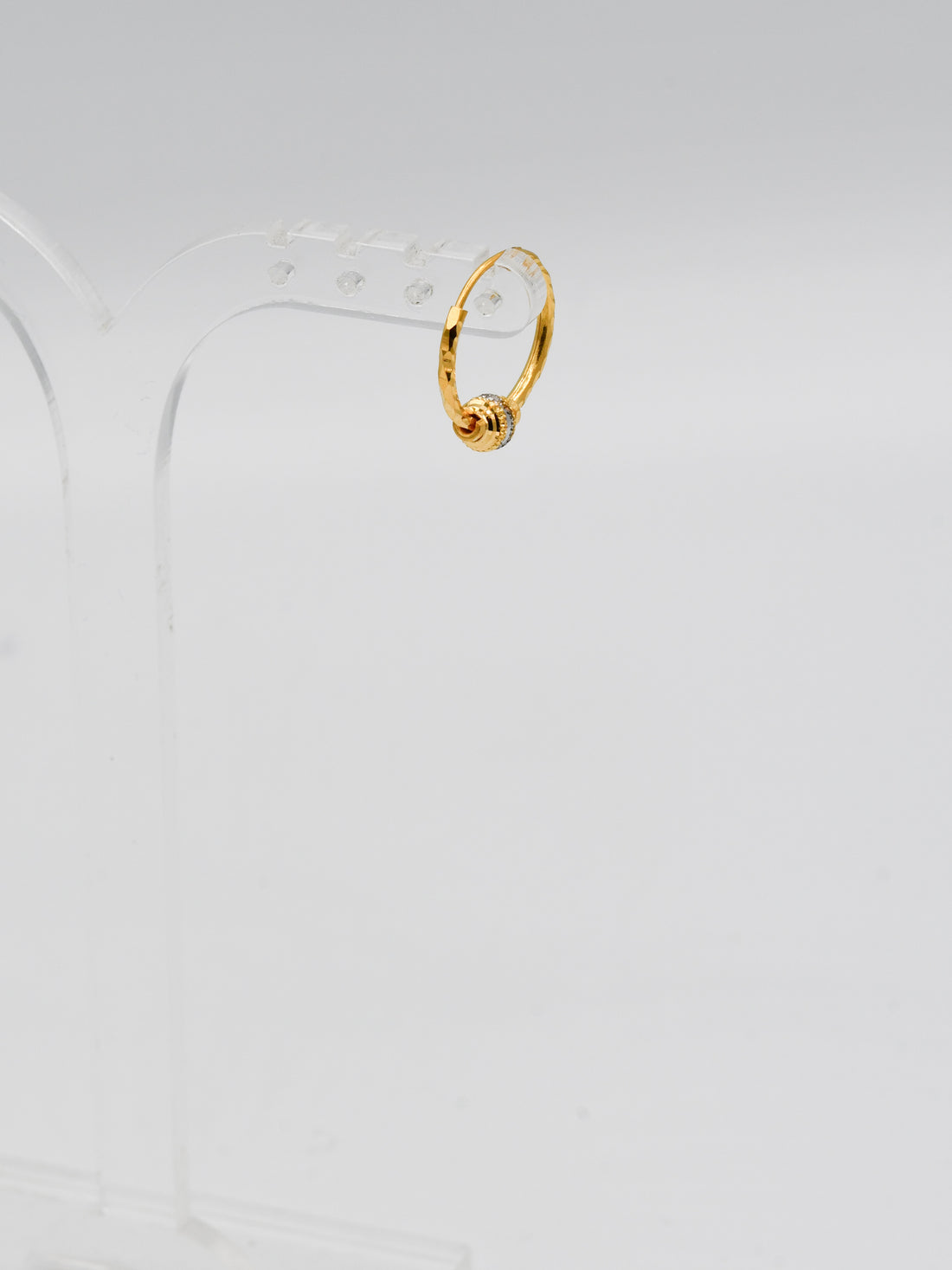 22Ct Gold Two Tone Ball Bali