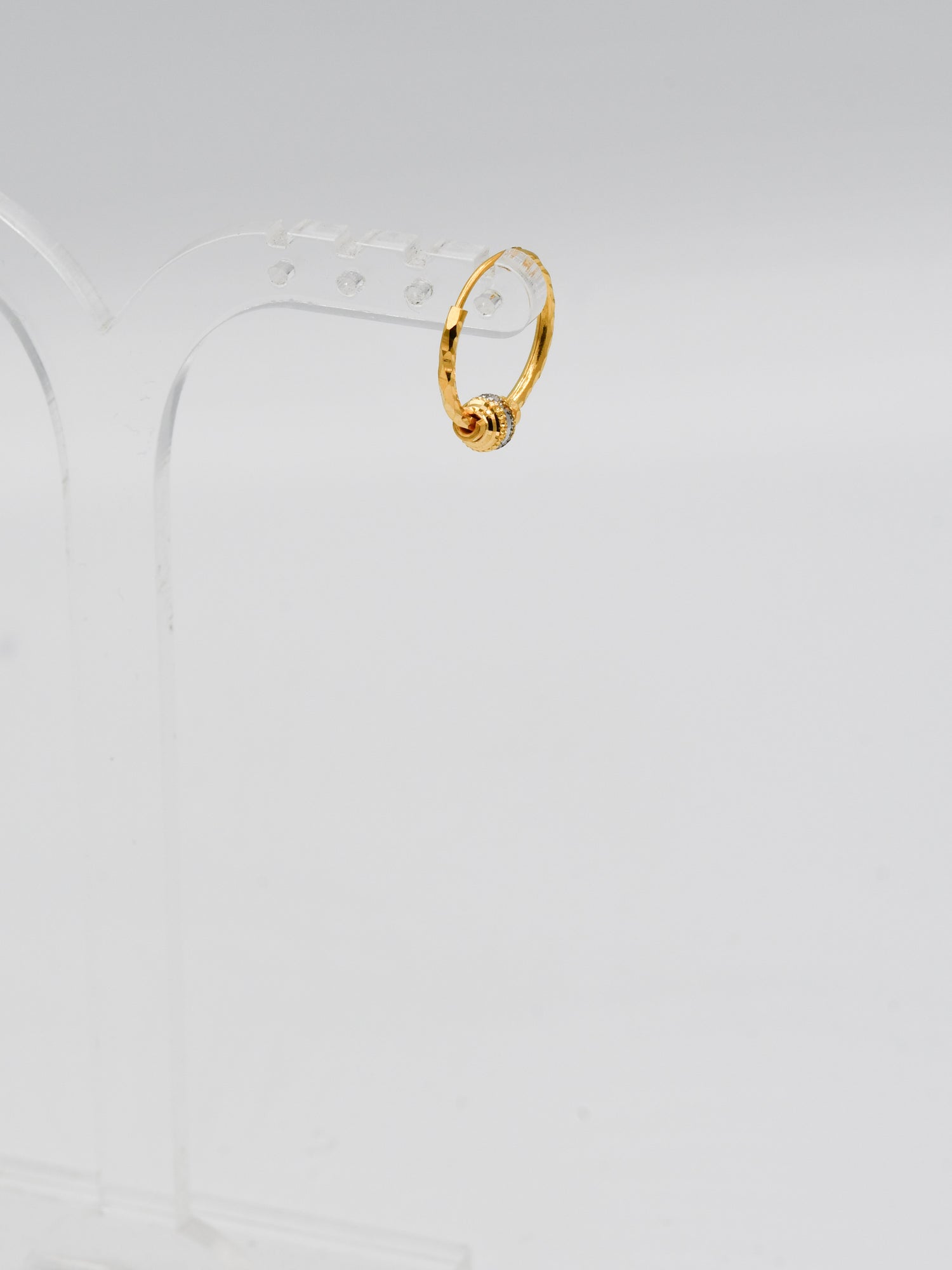 22Ct Gold Two Tone Ball Bali - Roop Darshan