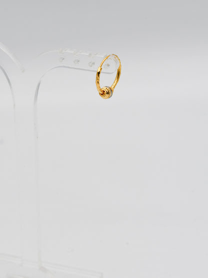 22Ct Gold Two Tone Ball Bali - Roop Darshan