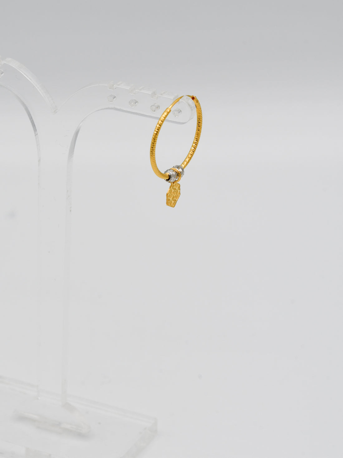 22Ct Gold Two Tone Ball Bali