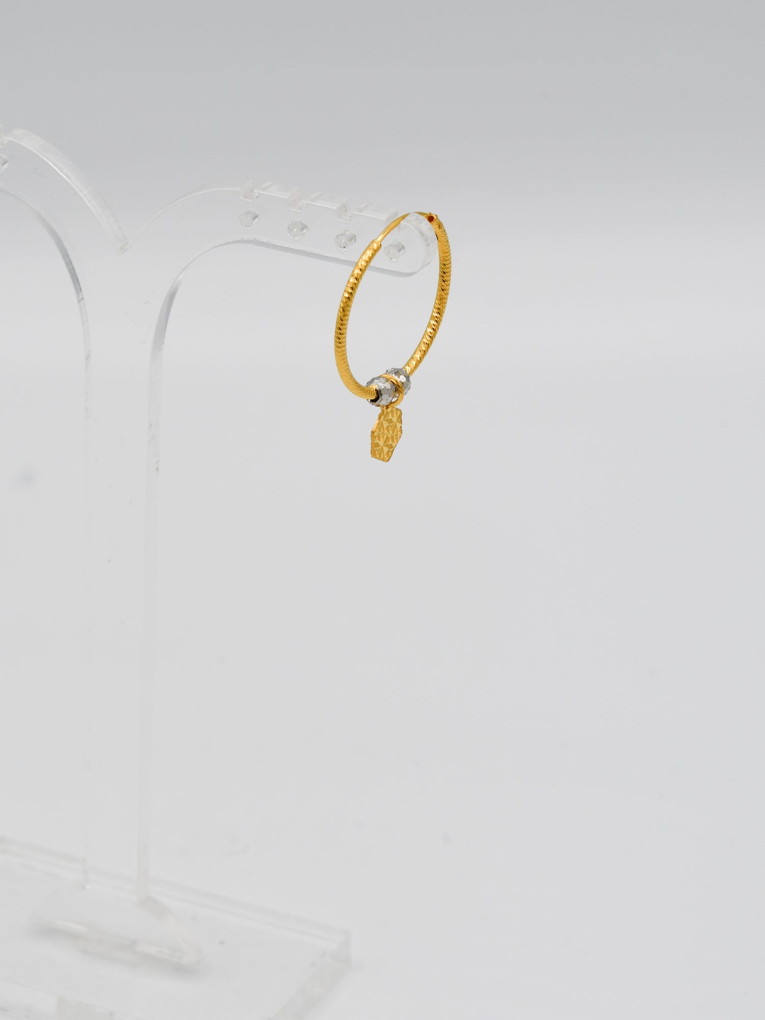 22Ct Gold Two Tone Ball Bali - Roop Darshan