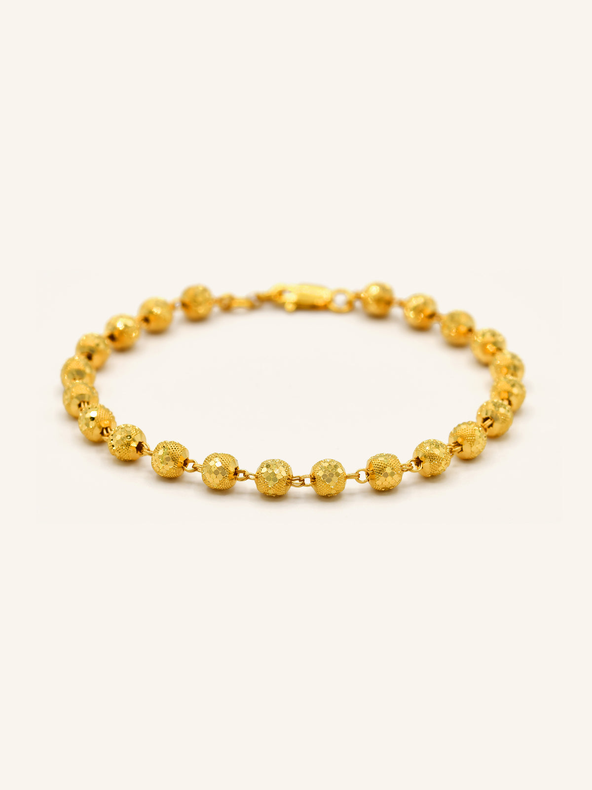 22ct Gold Ball Bracelet