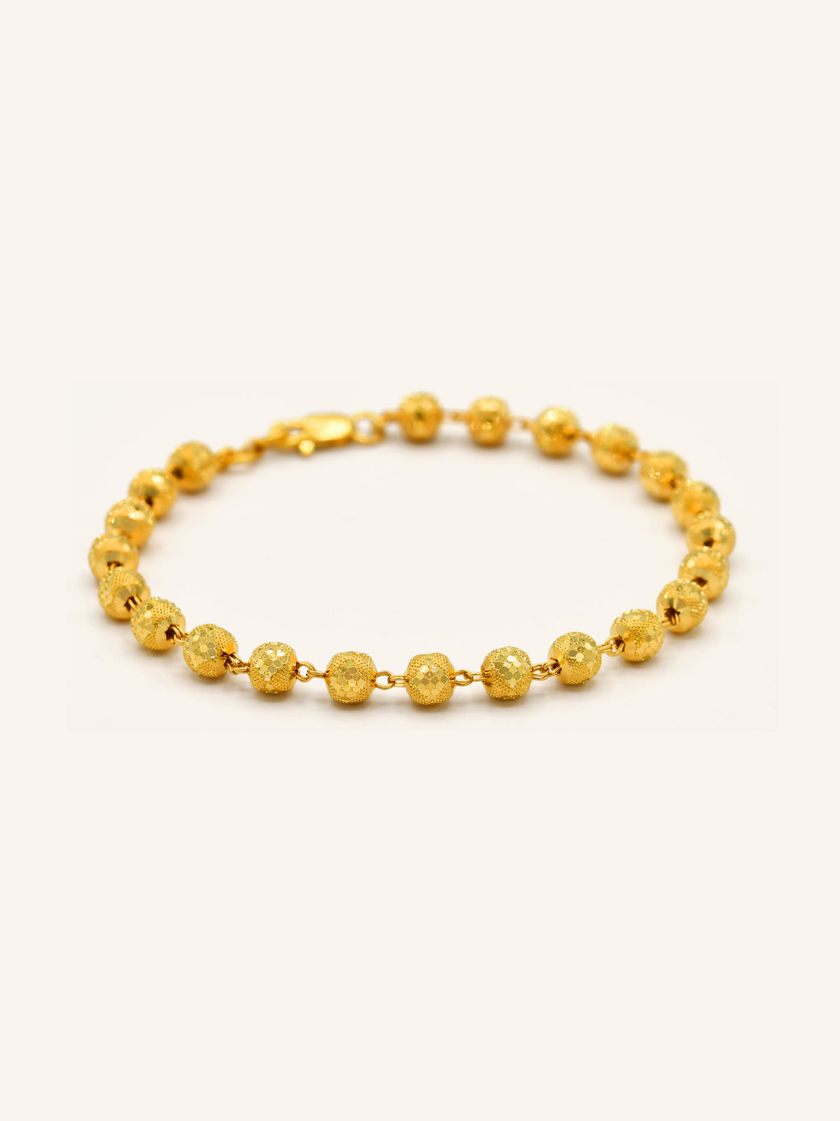 22ct Gold Ball Bracelet