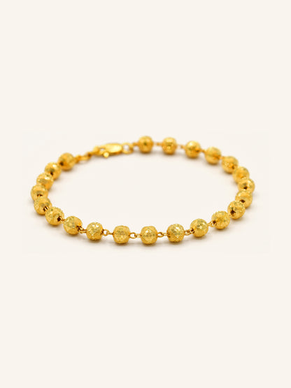22ct Gold Ball Bracelet