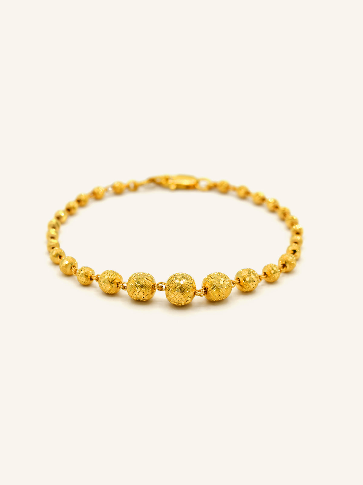 22ct Gold Ball Bracelet