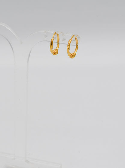 22Ct Gold Ball Bali - Roop Darshan