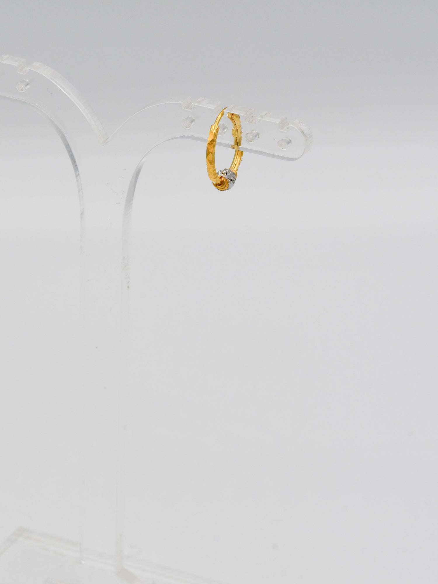 22Ct Gold Two Tone Ball Bali