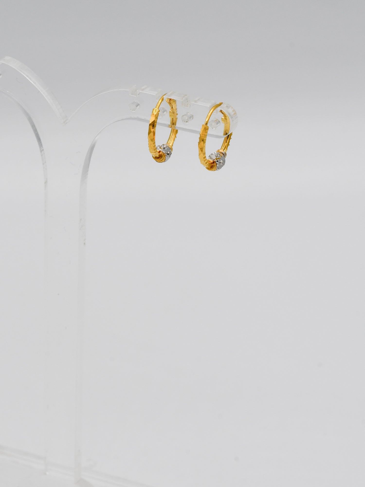 22Ct Gold Two Tone Ball Bali