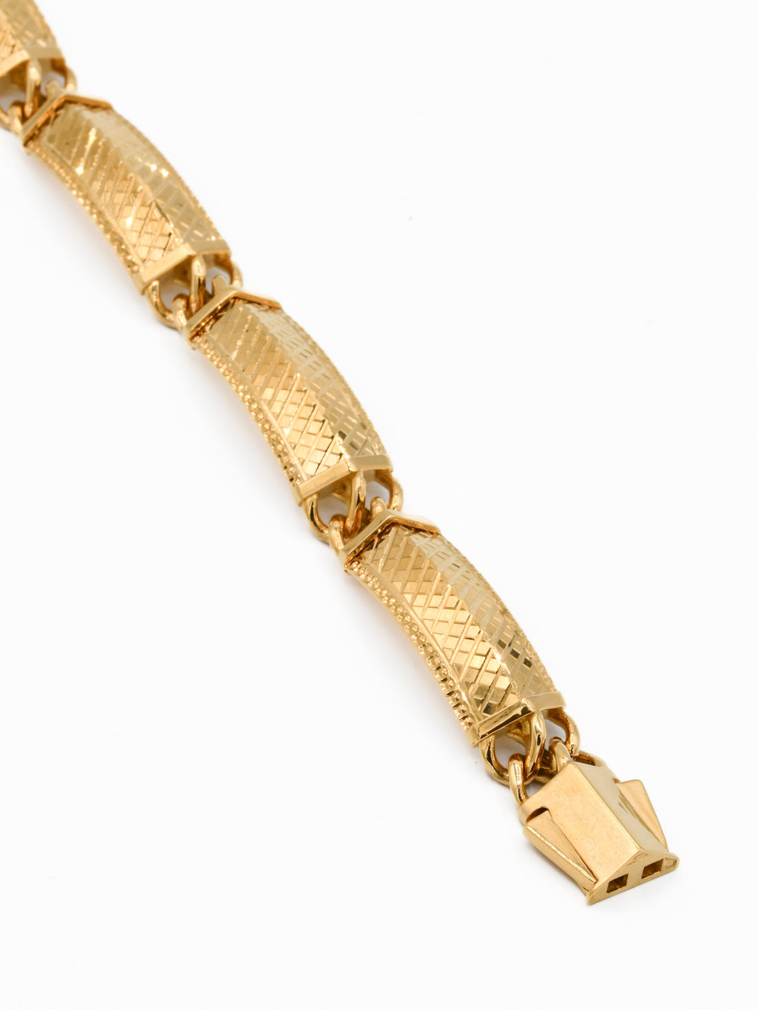 22ct Gold Mens Bracelet - Roop Darshan