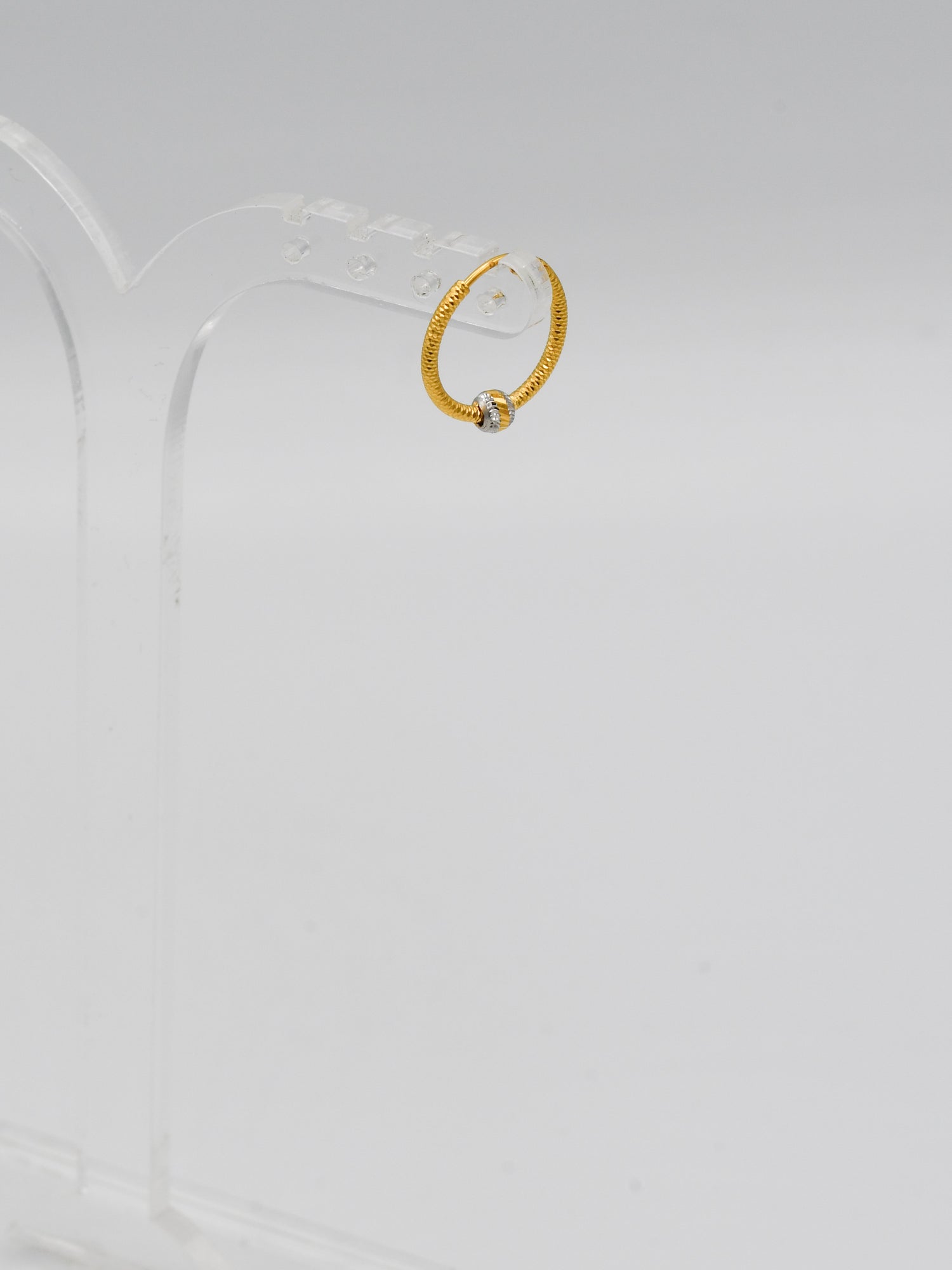 22Ct Gold Two Tone Ball Bali