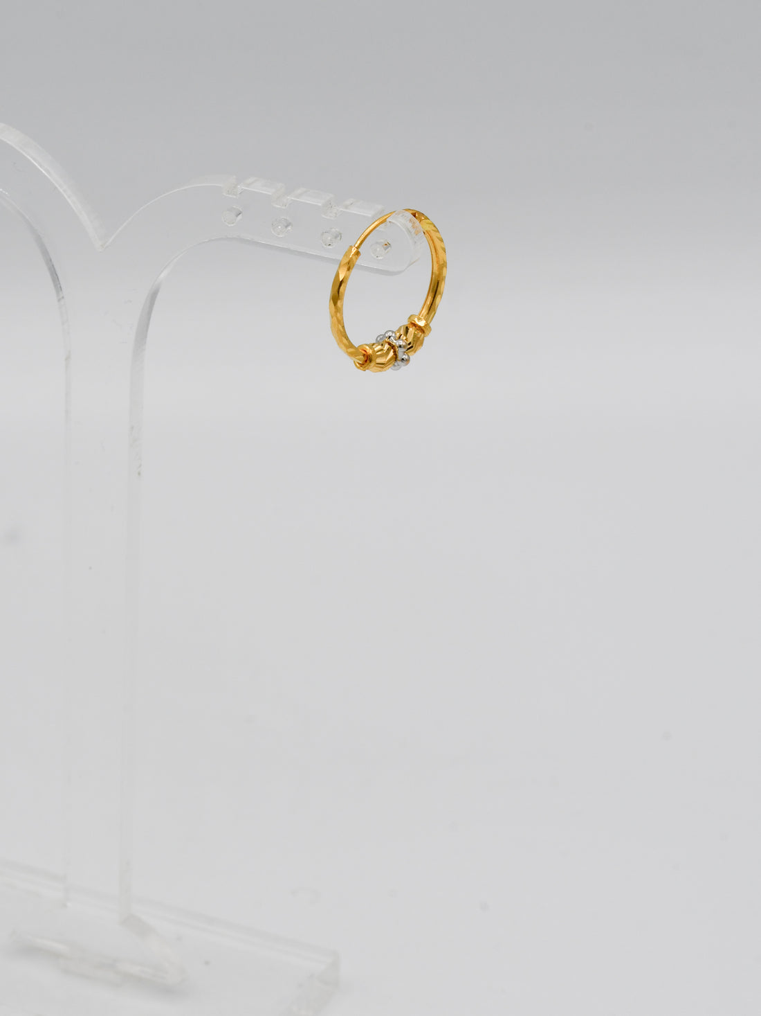 22Ct Gold Two Tone Ball Bali - Roop Darshan