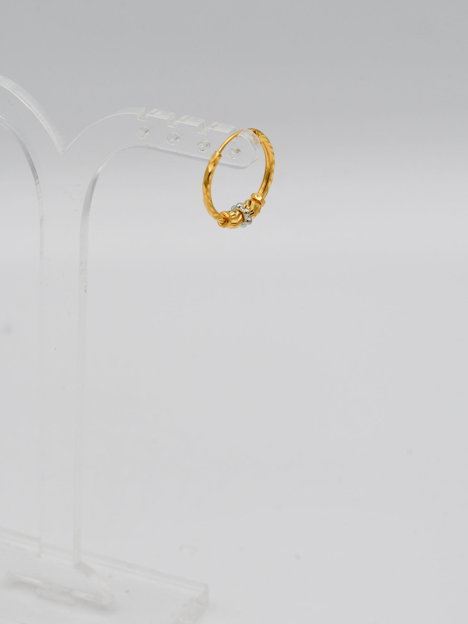 22Ct Gold Two Tone Ball Bali - Roop Darshan