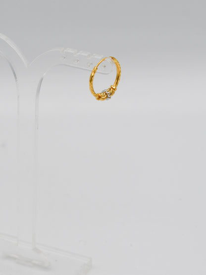 22Ct Gold Two Tone Ball Bali - Roop Darshan