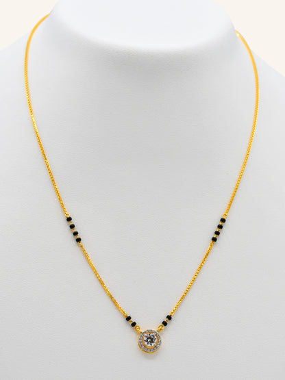 22ct Gold CZ Mangal Sutra