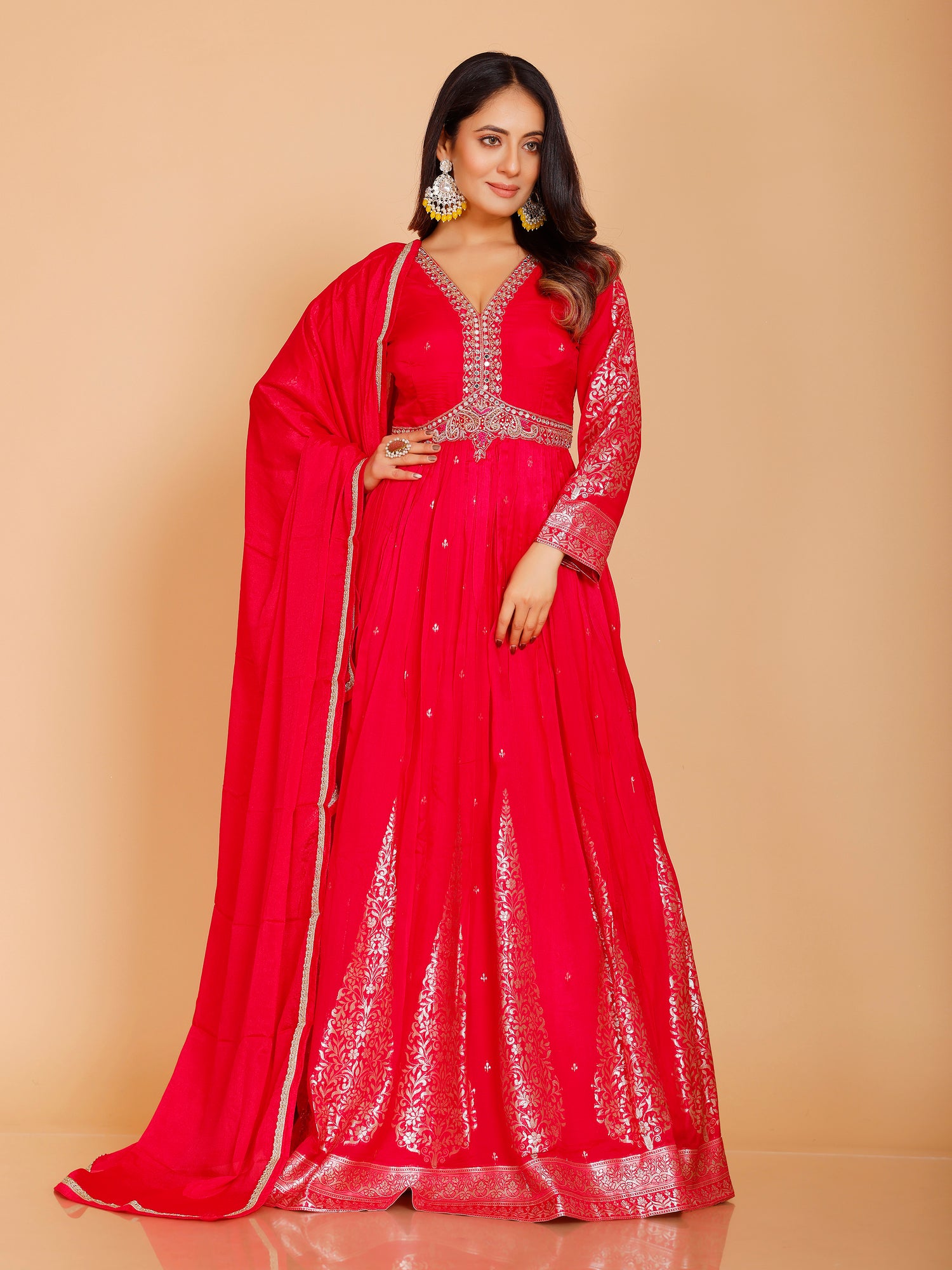 Myra Gown With Dupatta - Roop Darshan