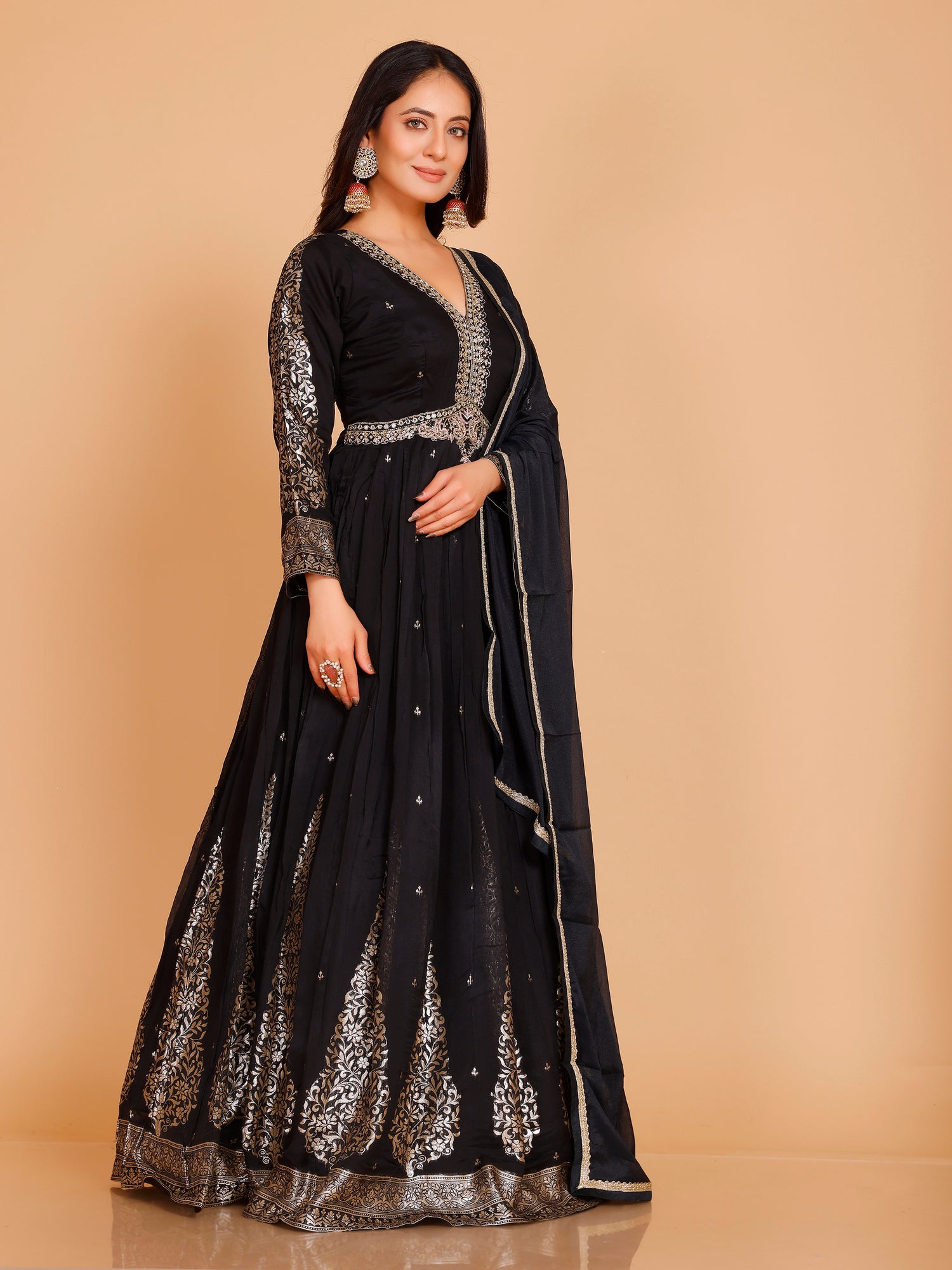 Myra Gown With Dupatta - Roop Darshan