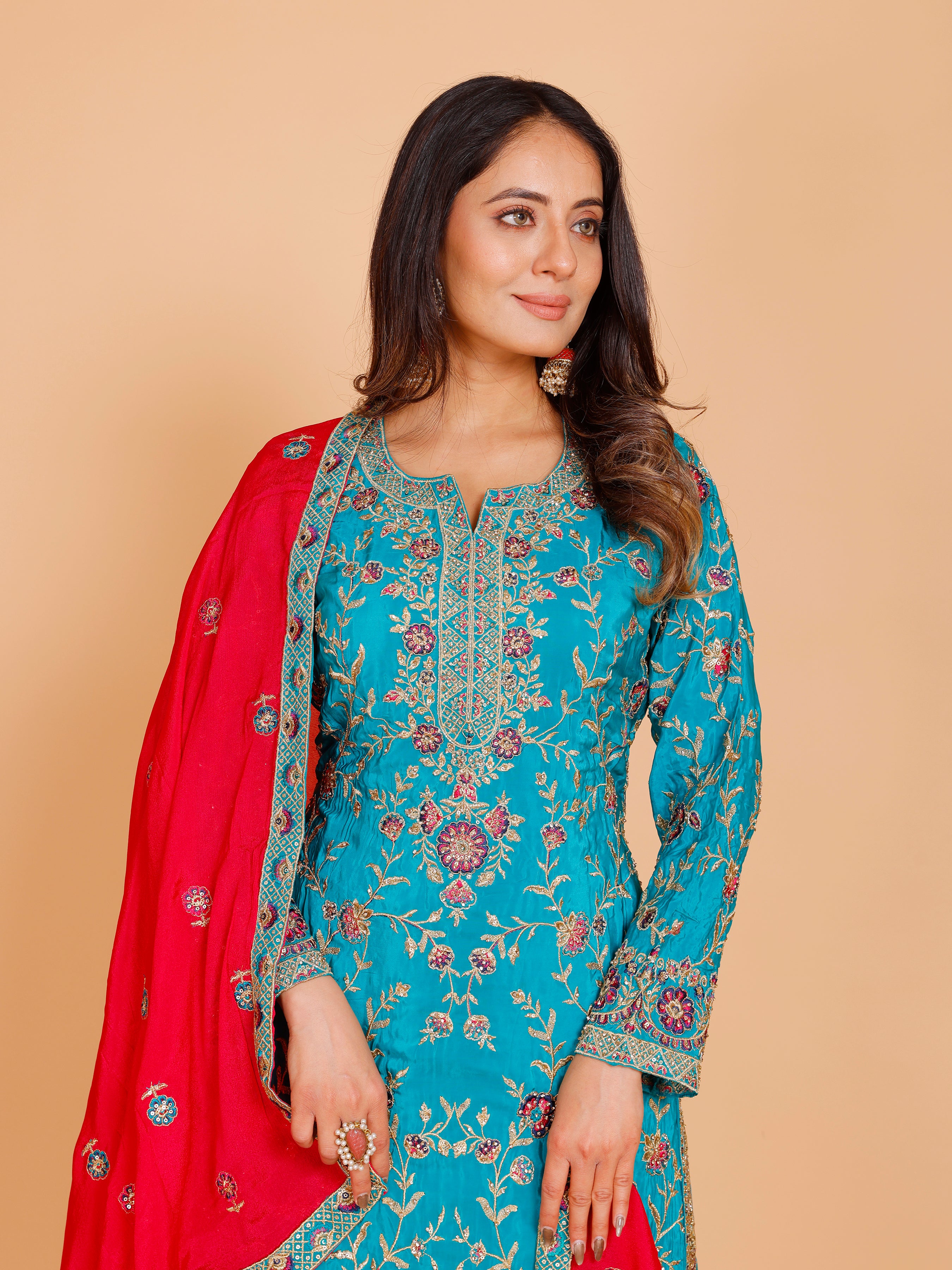 Nisha Palazzo Suit