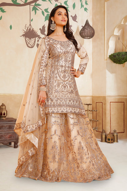 Zakia Long Top Lehenga