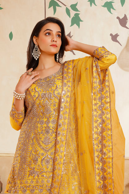 Zakia Long Top Lehenga