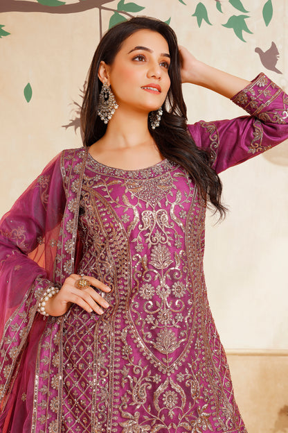 Zakia Long Top Lehenga