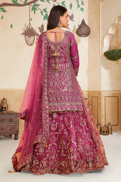 Zakia Long Top Lehenga