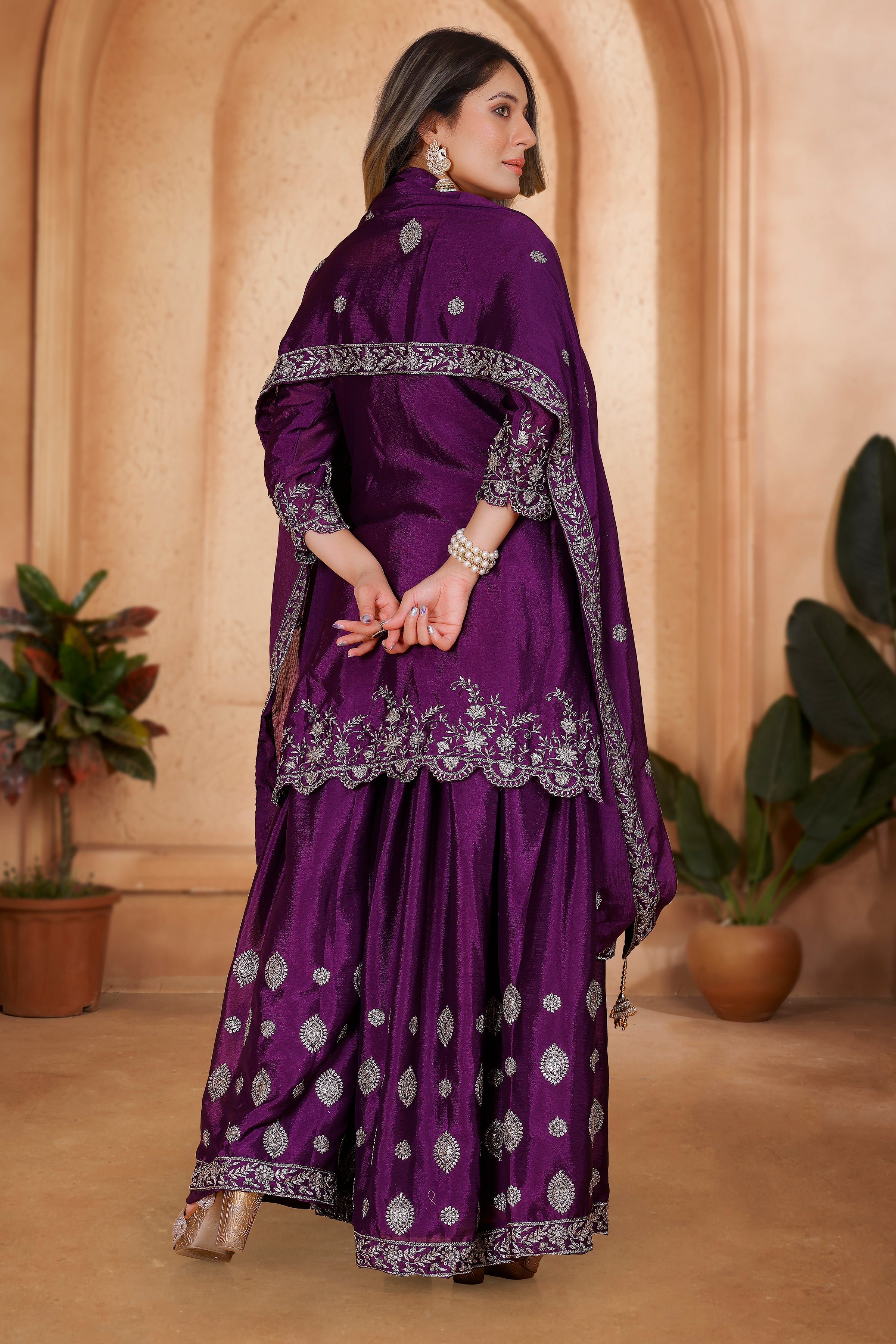 Gisha Palazzo Suit