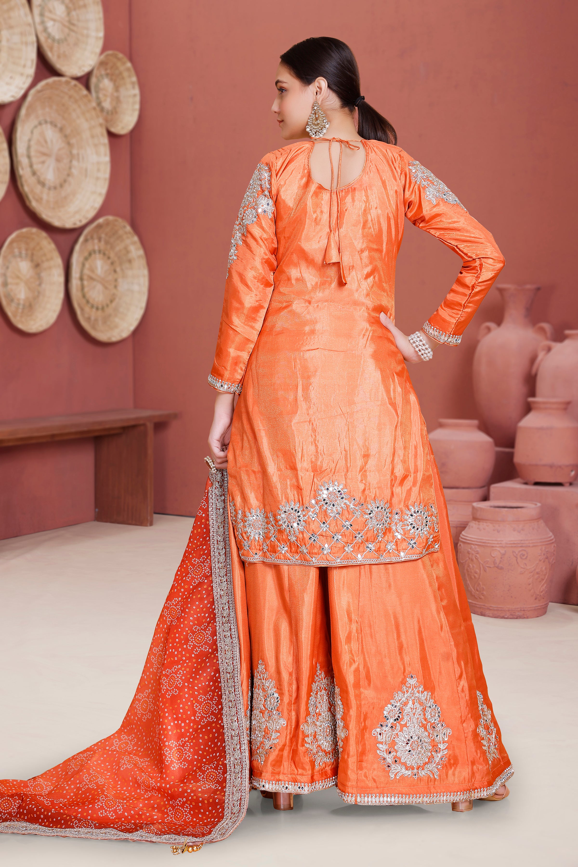 Vina Palazzo Suit - Roop Darshan