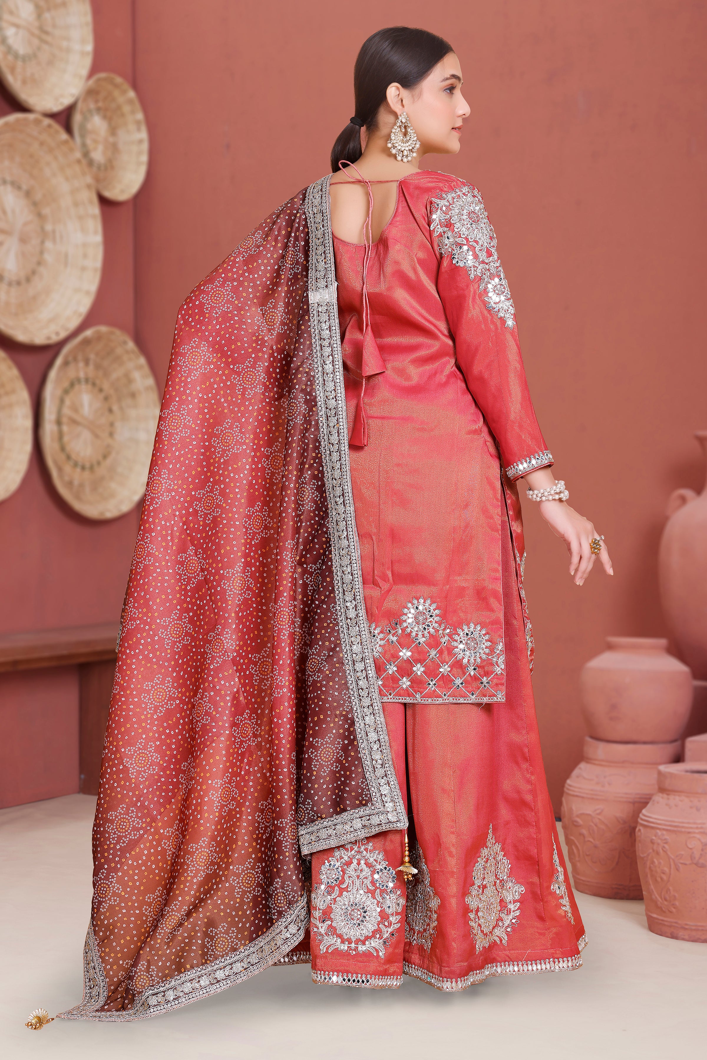 Vina Palazzo Suit - Roop Darshan