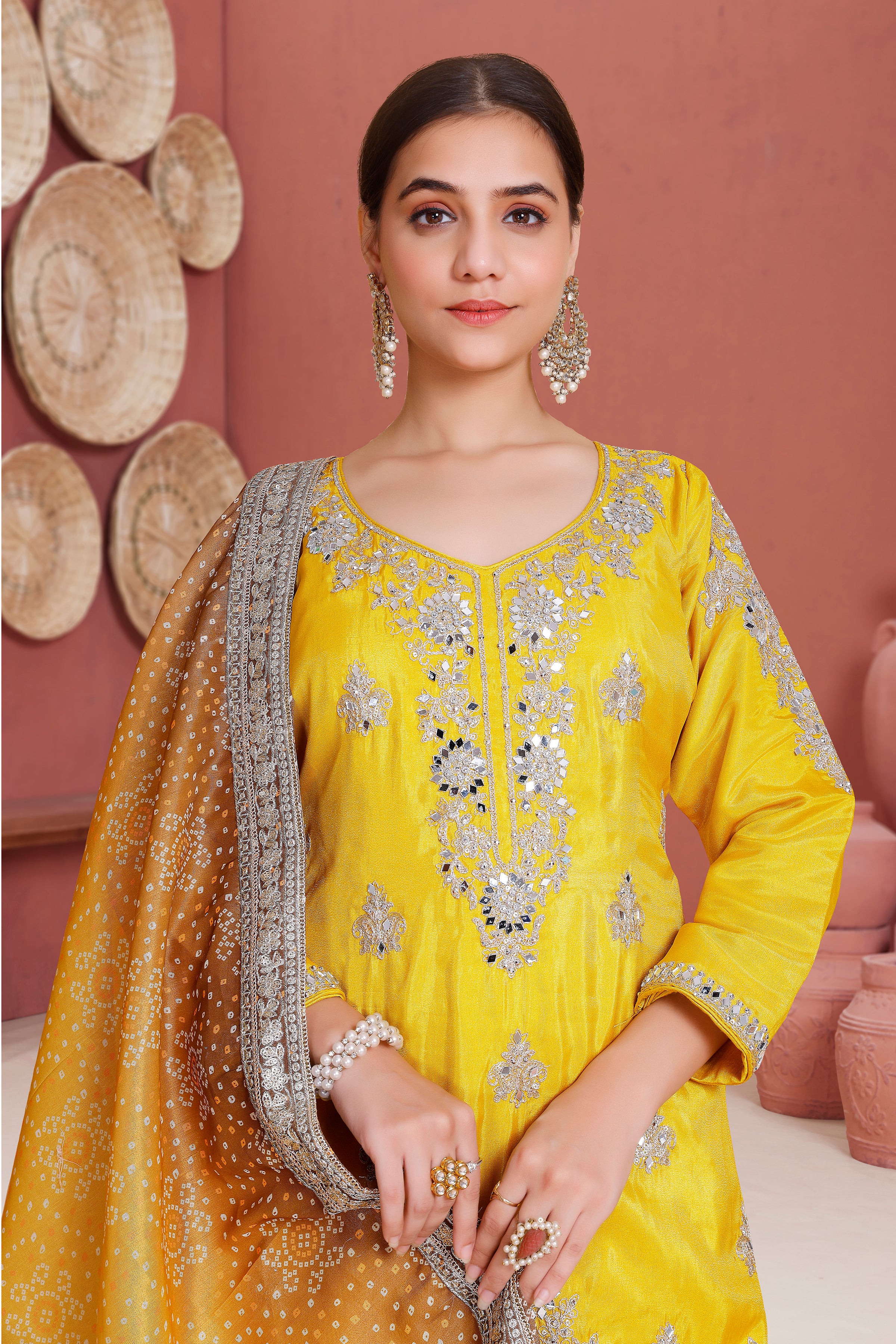 Vina Palazzo Suit - Roop Darshan