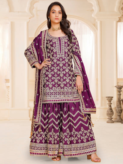 Nisha Sharara Suit