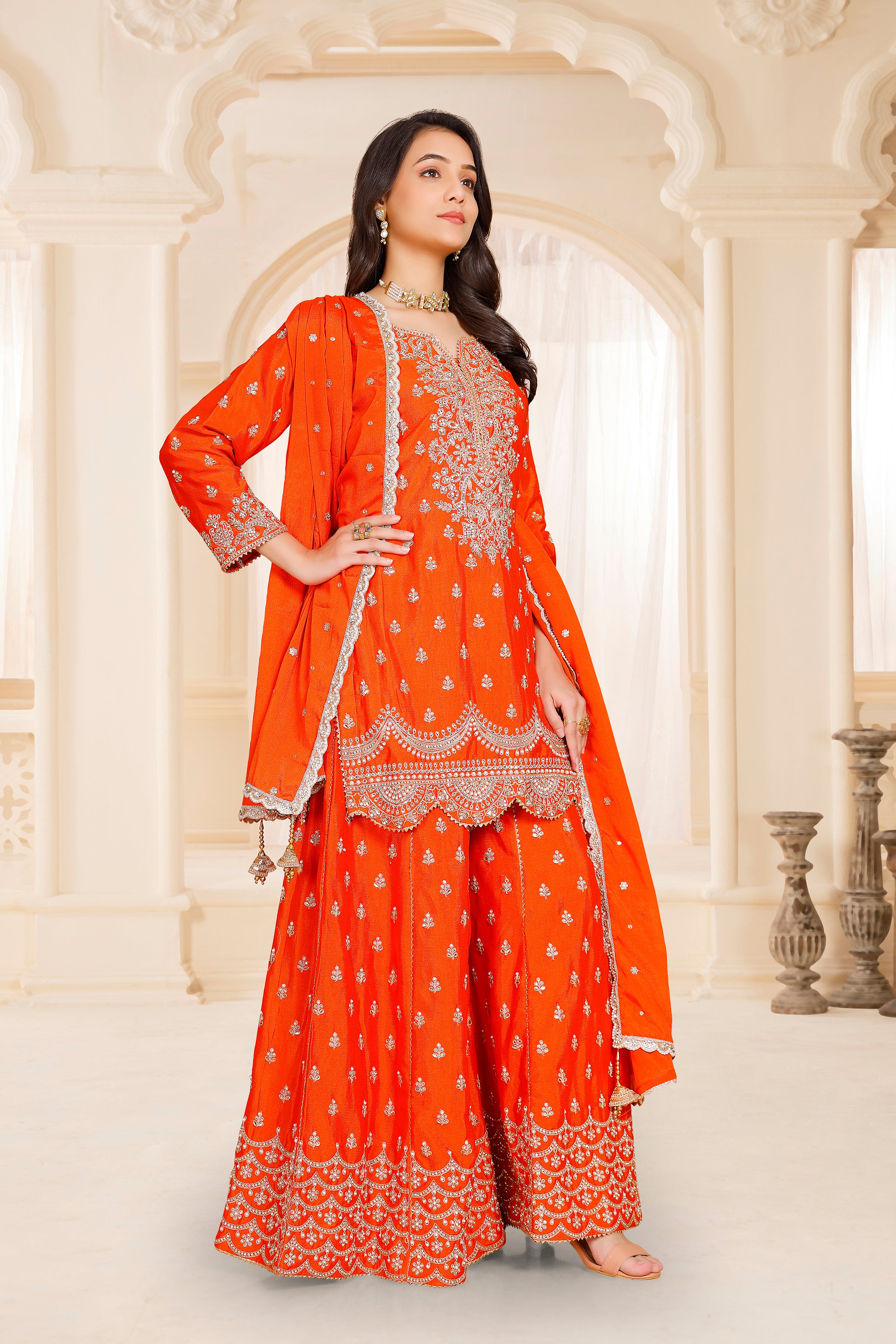 Yami Palazzo Suit - Roop Darshan