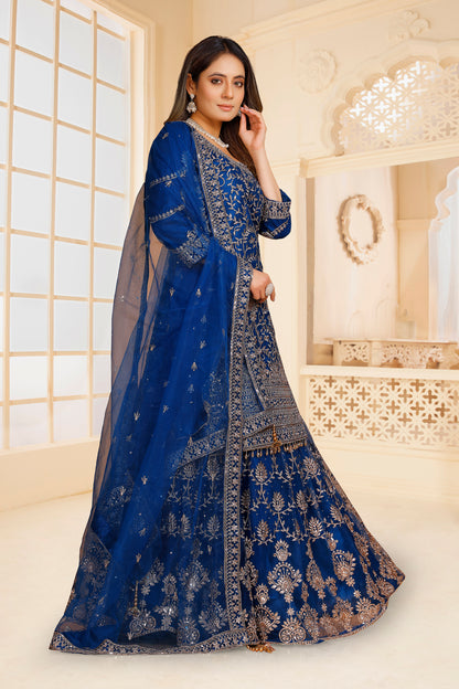 Sarina Long Top Lehenga