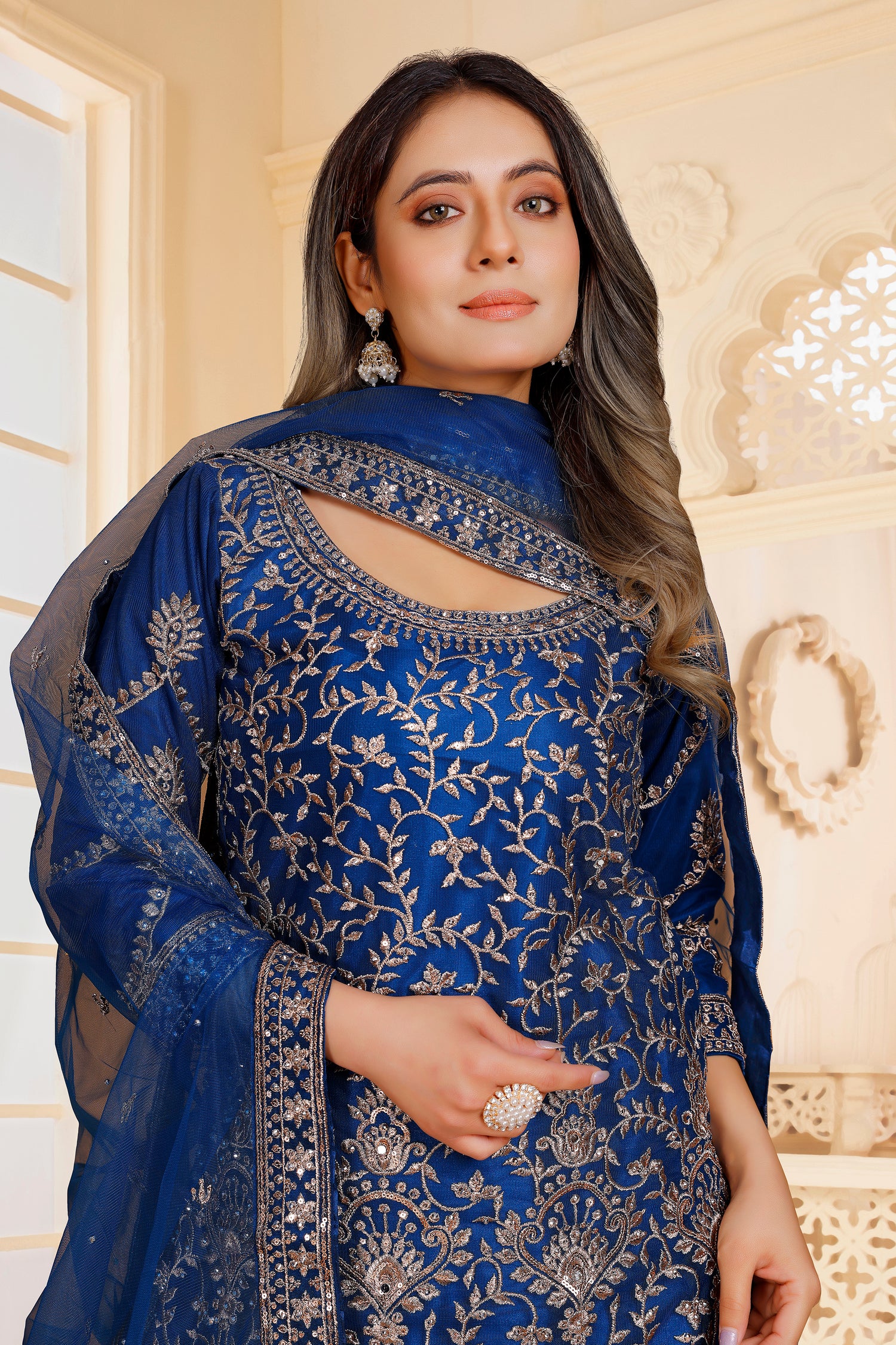 Sarina Long Top Lehenga