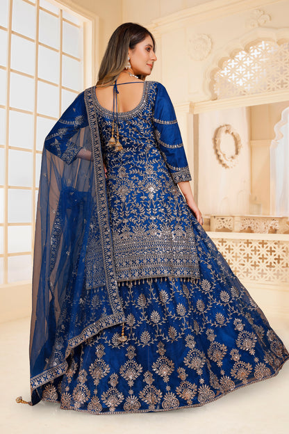 Sarina Long Top Lehenga