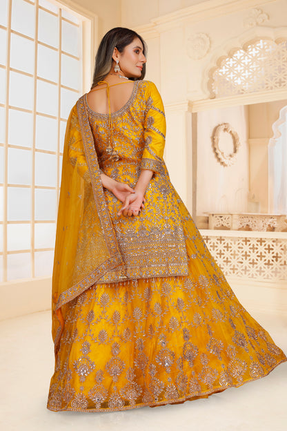 Sarina Long Top Lehenga