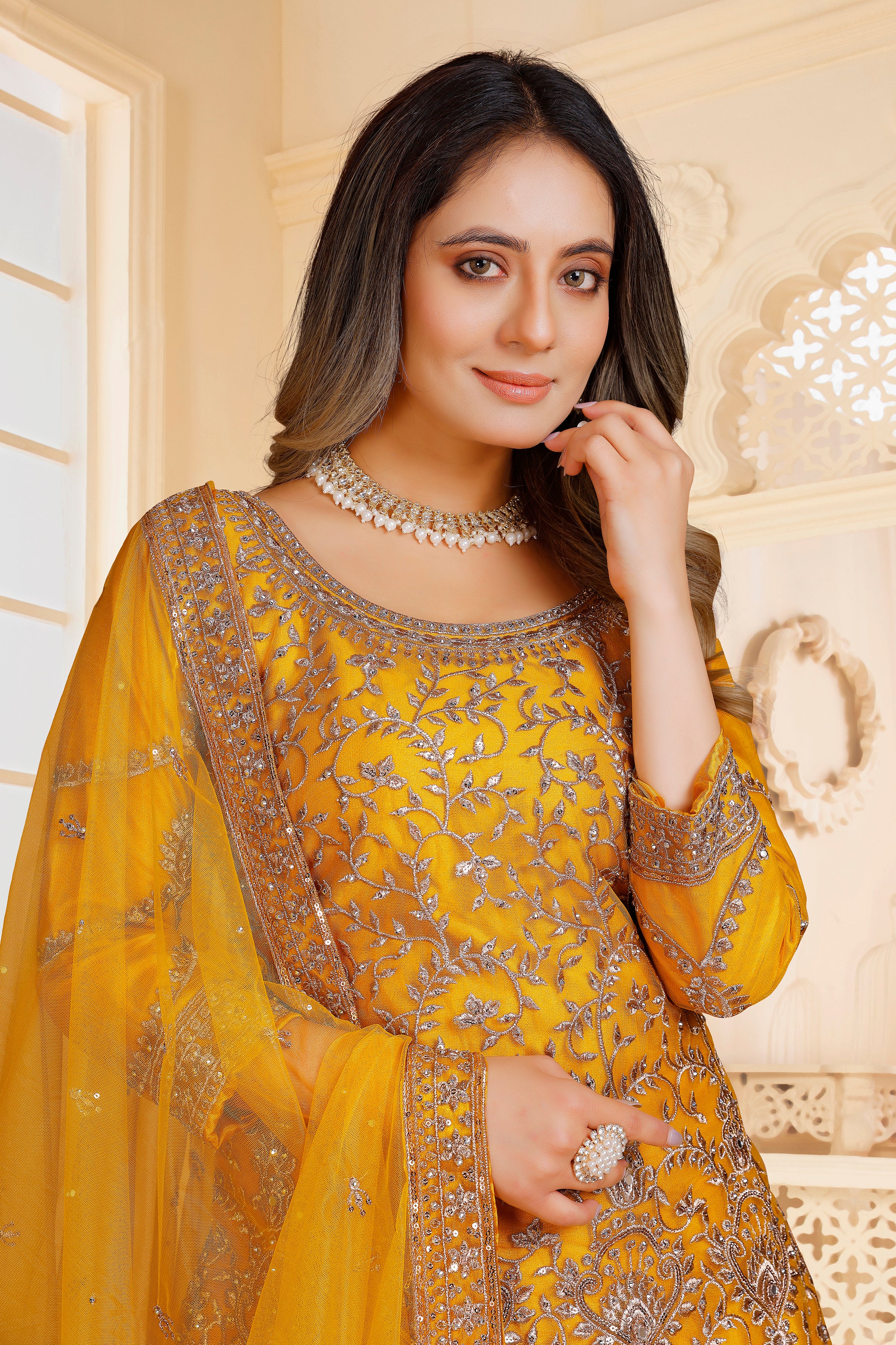 Sarina Long Top Lehenga