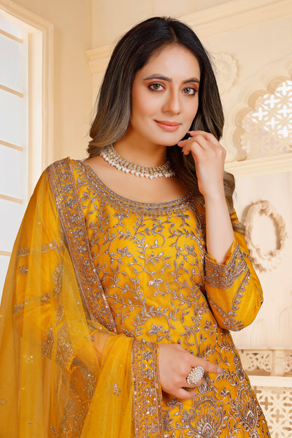 Sarina Long Top Lehenga