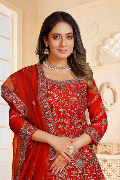 Sarina Long Top Lehenga