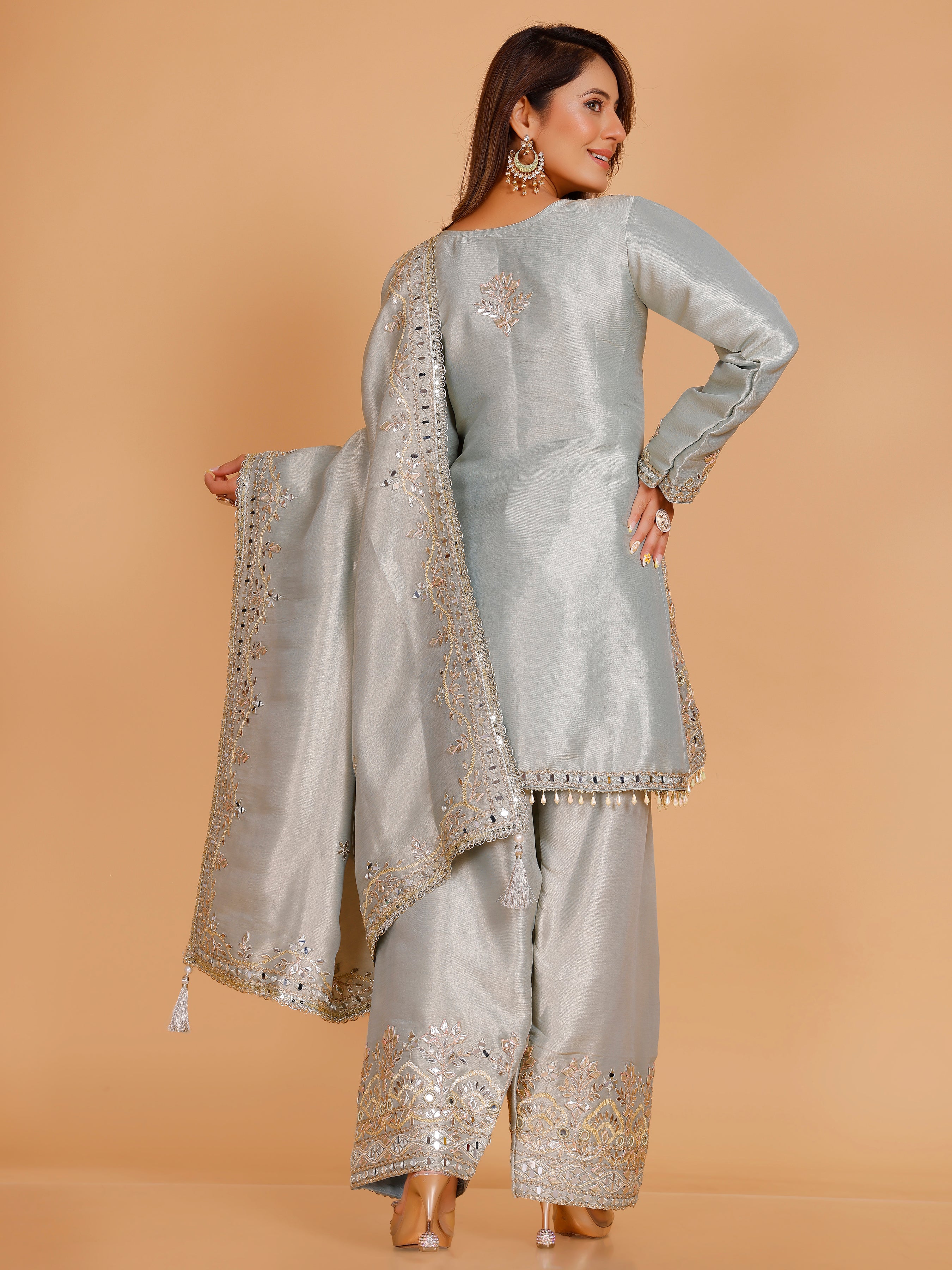 Yashvi Silk Patiala Suit