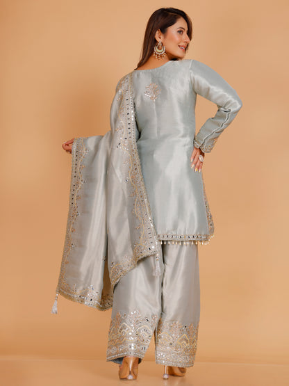 Yashvi Silk Patiala Suit