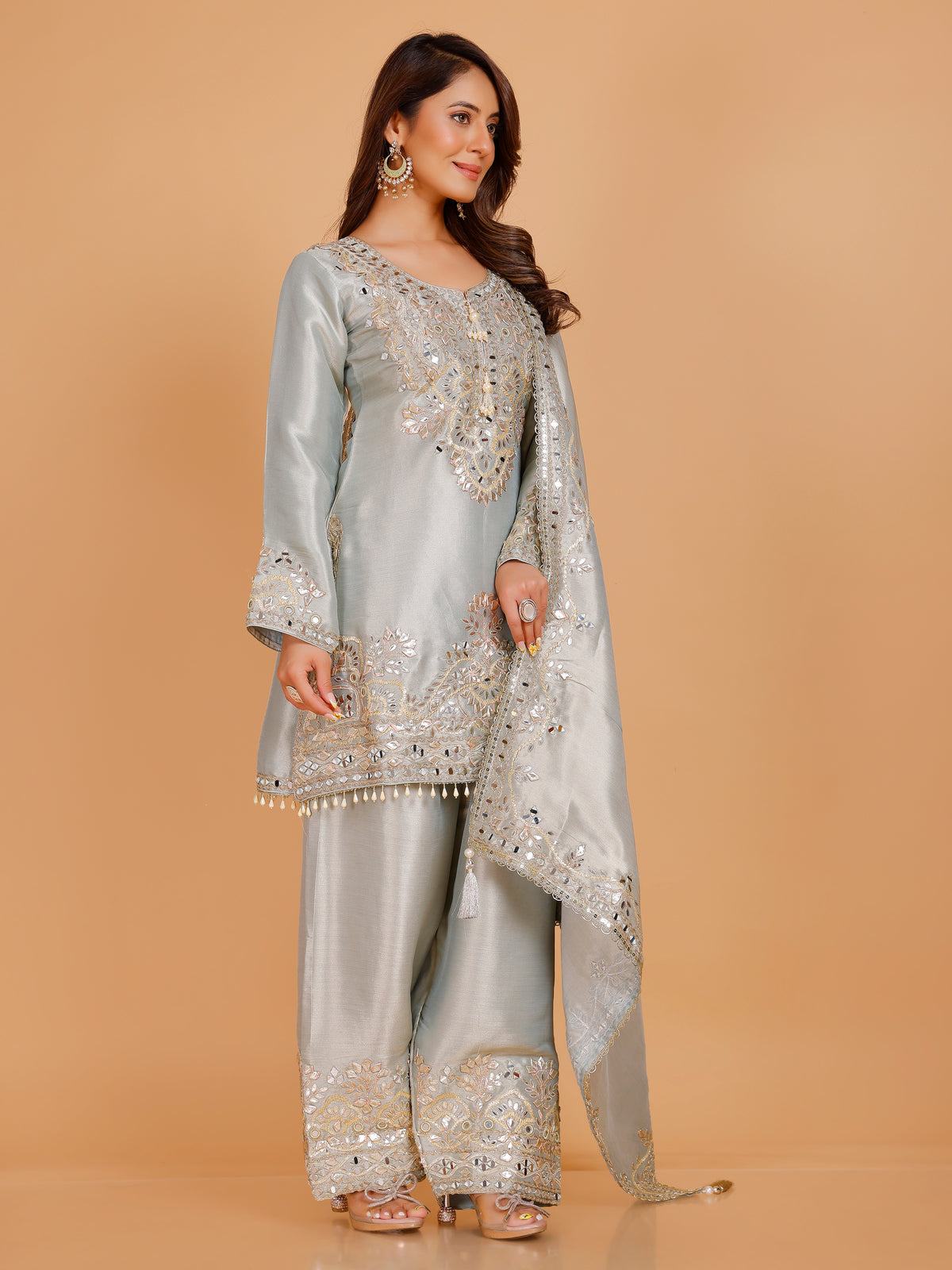 Yashvi Silk Patiala Suit