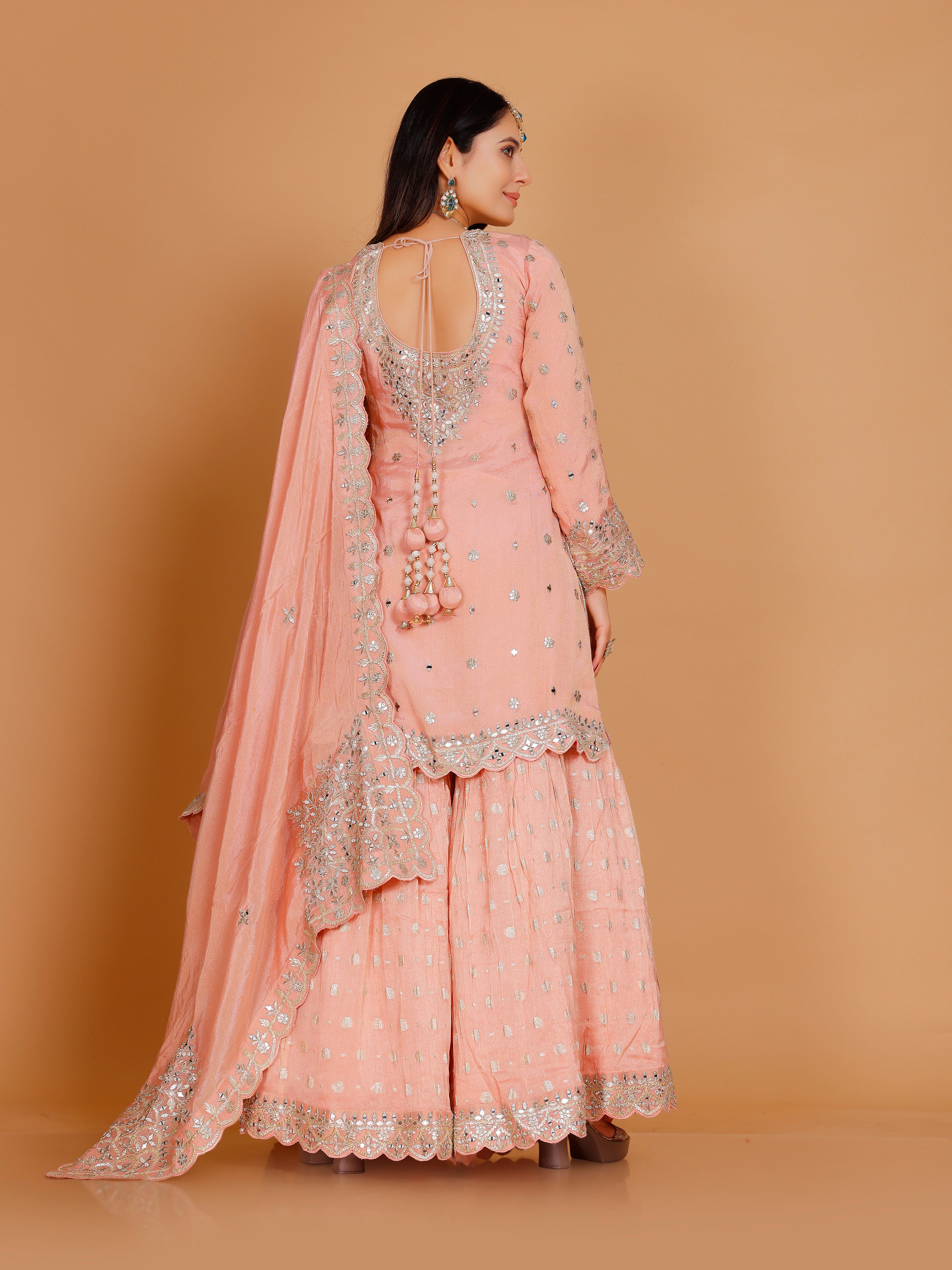 Tanisha Palazzo Suit - Roop Darshan