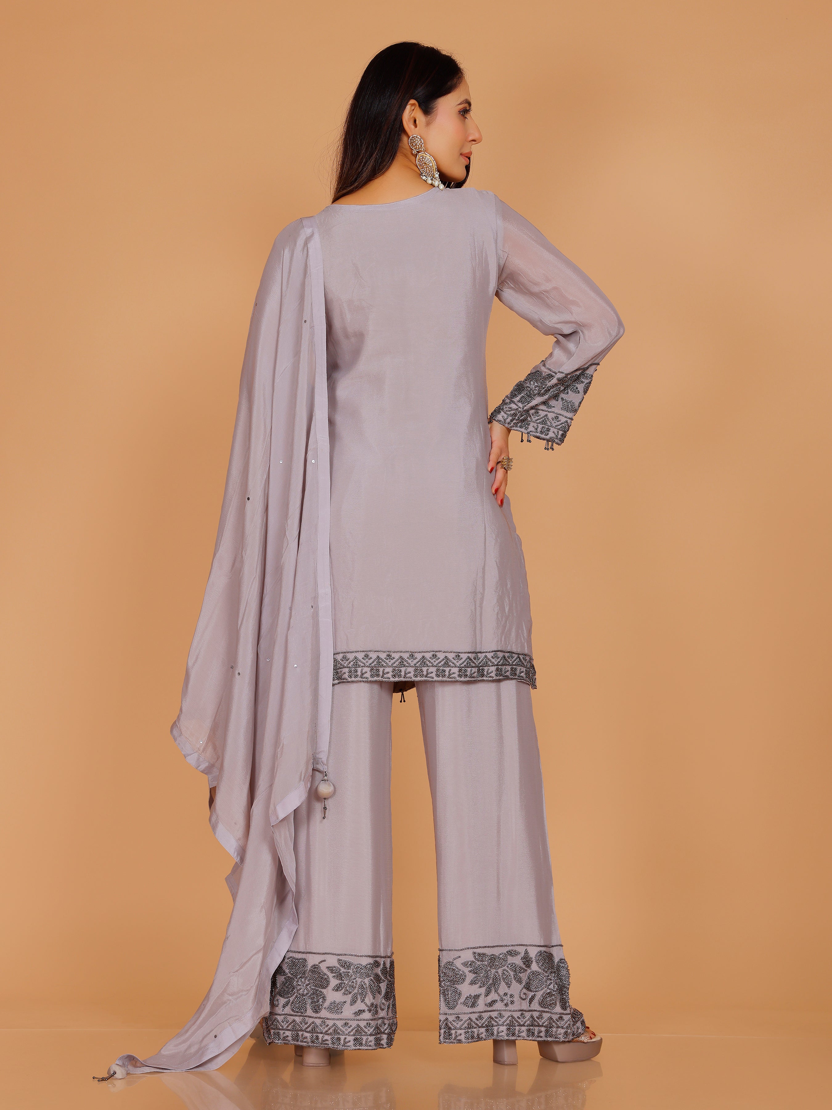 Ramya Palazzo Suit - Roop Darshan
