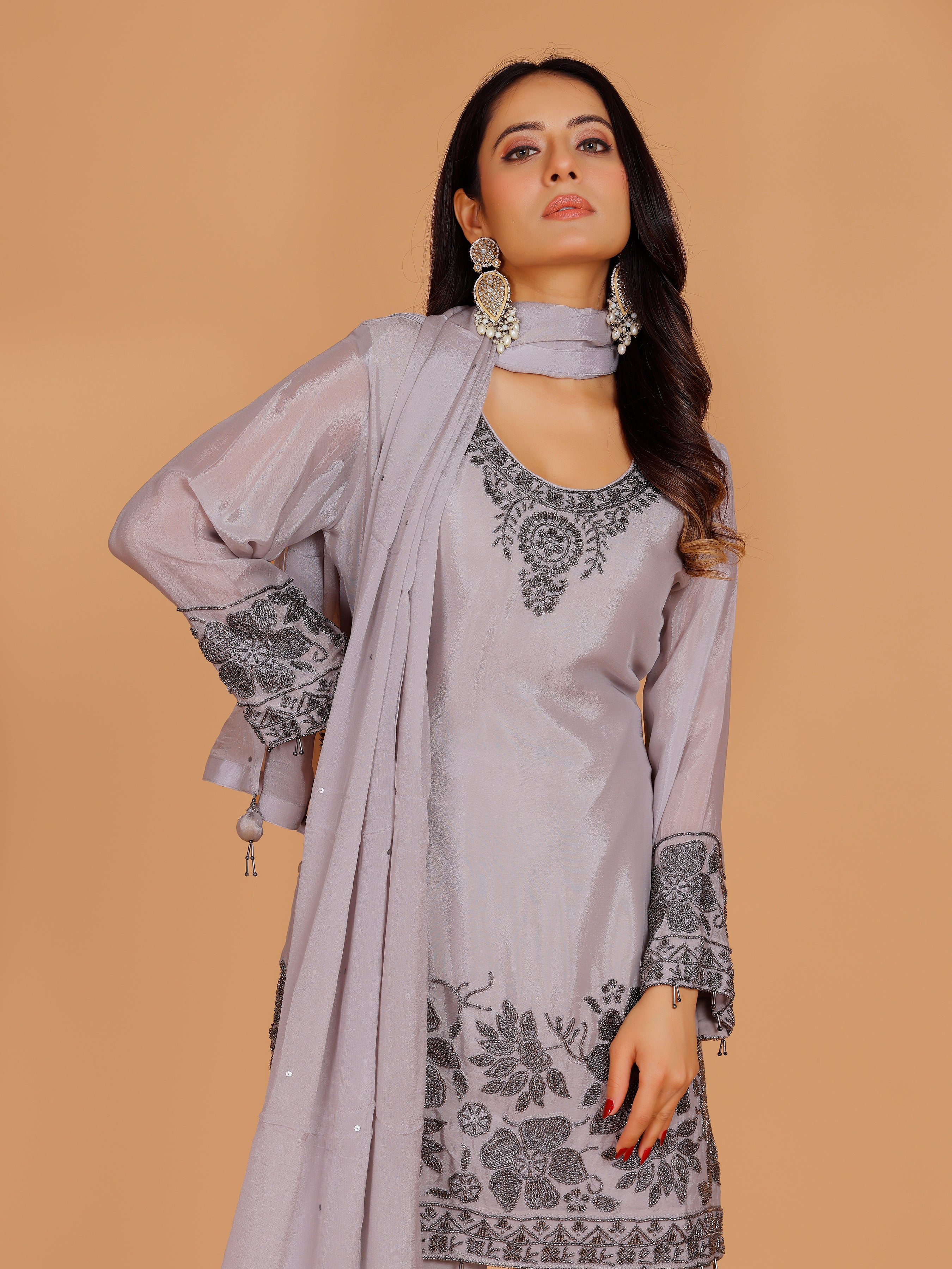 Ramya Palazzo Suit - Roop Darshan