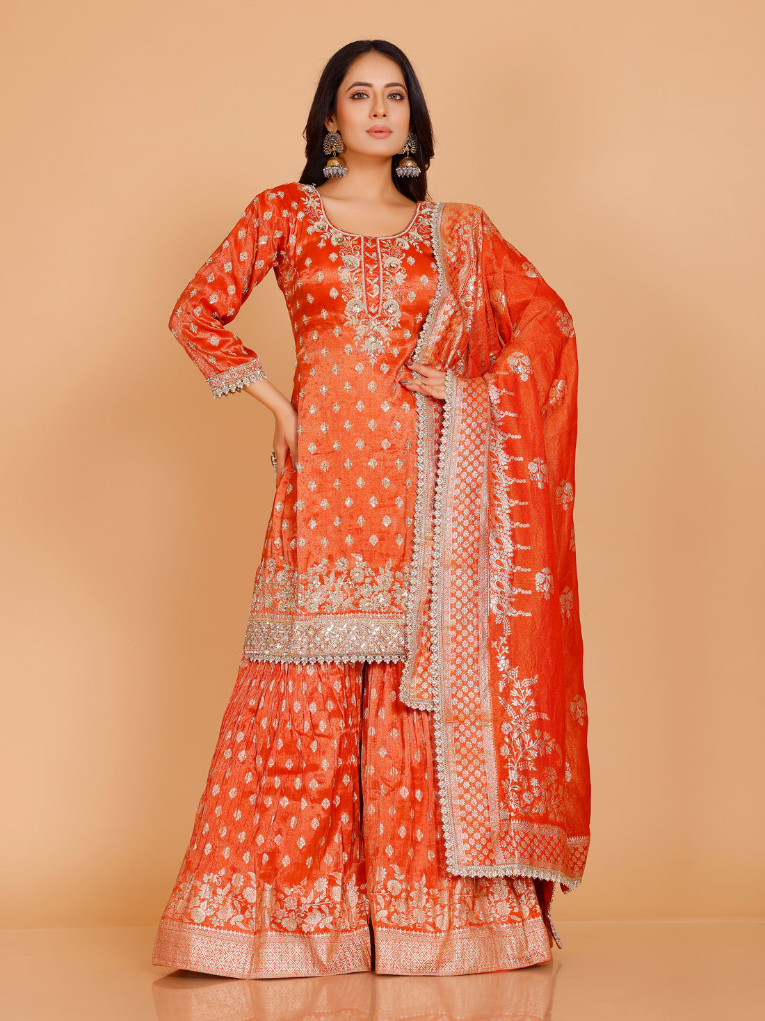 Amaira Sharara Suit - Roop Darshan