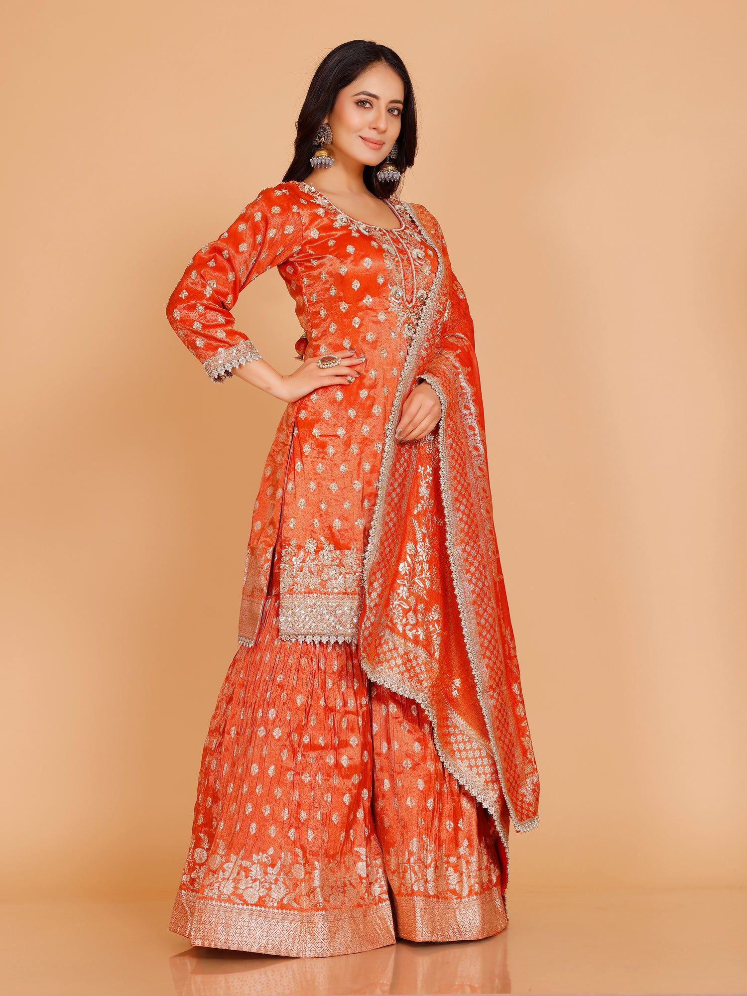 Amaira Sharara Suit - Roop Darshan