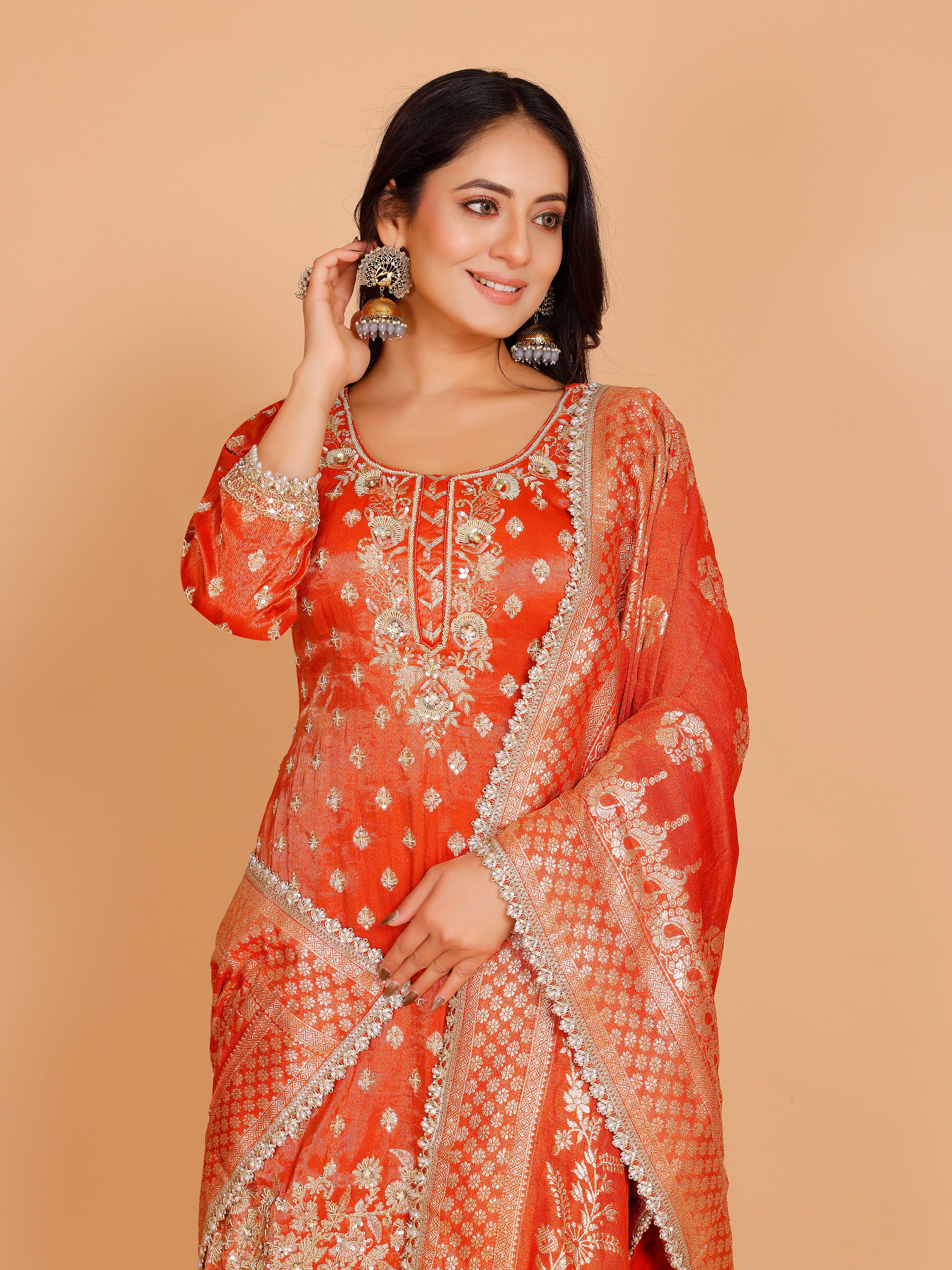 Amaira Sharara Suit - Roop Darshan