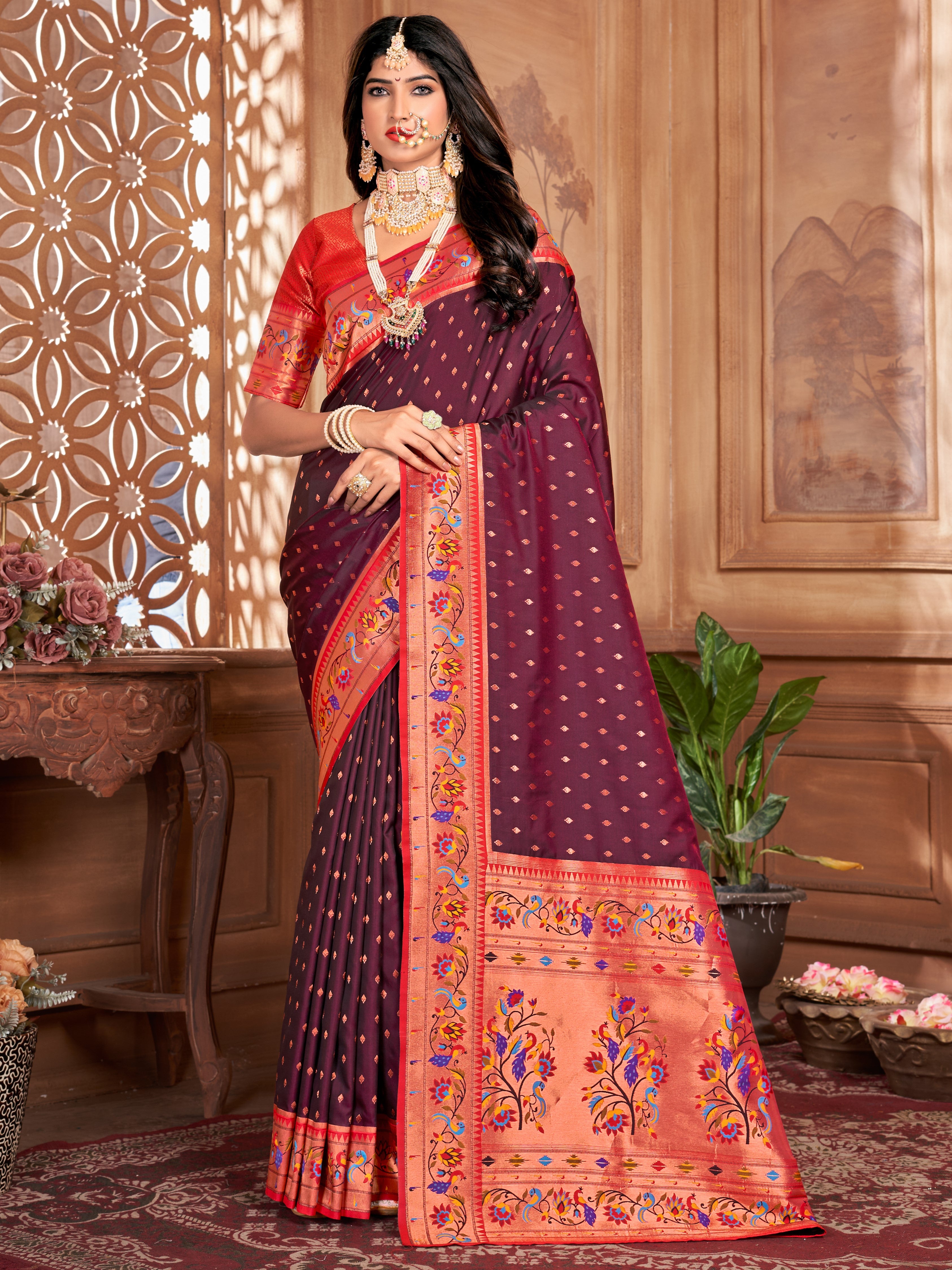 Rinal Saree - Roop Darshan