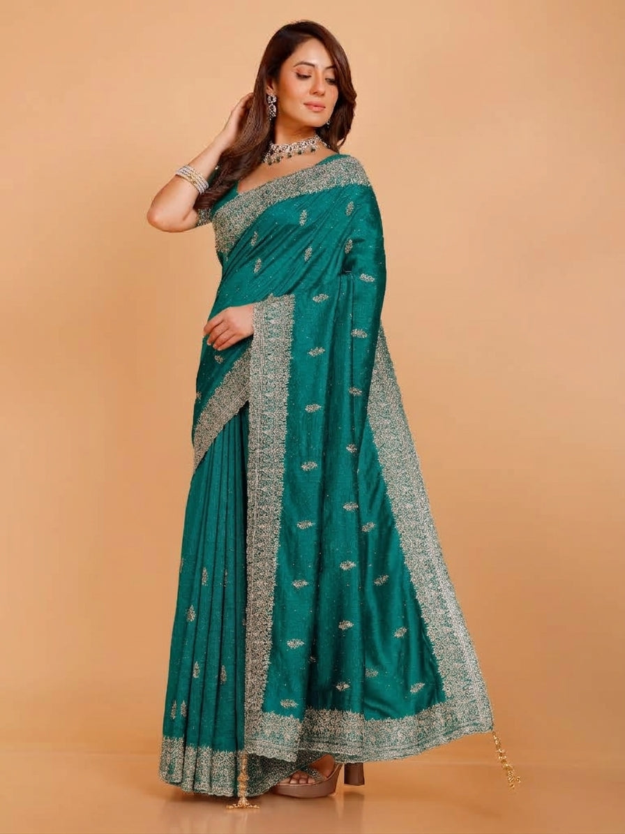 Vanshika Silk Zari Saree
