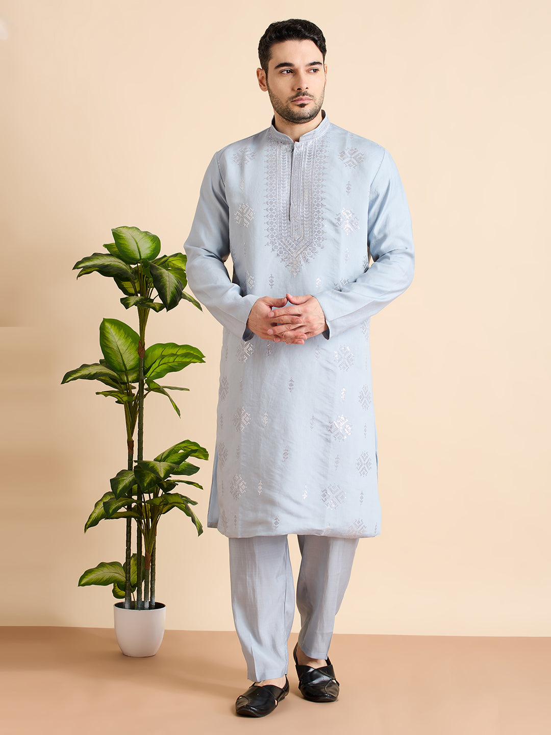 Veer Silk Kurta Set